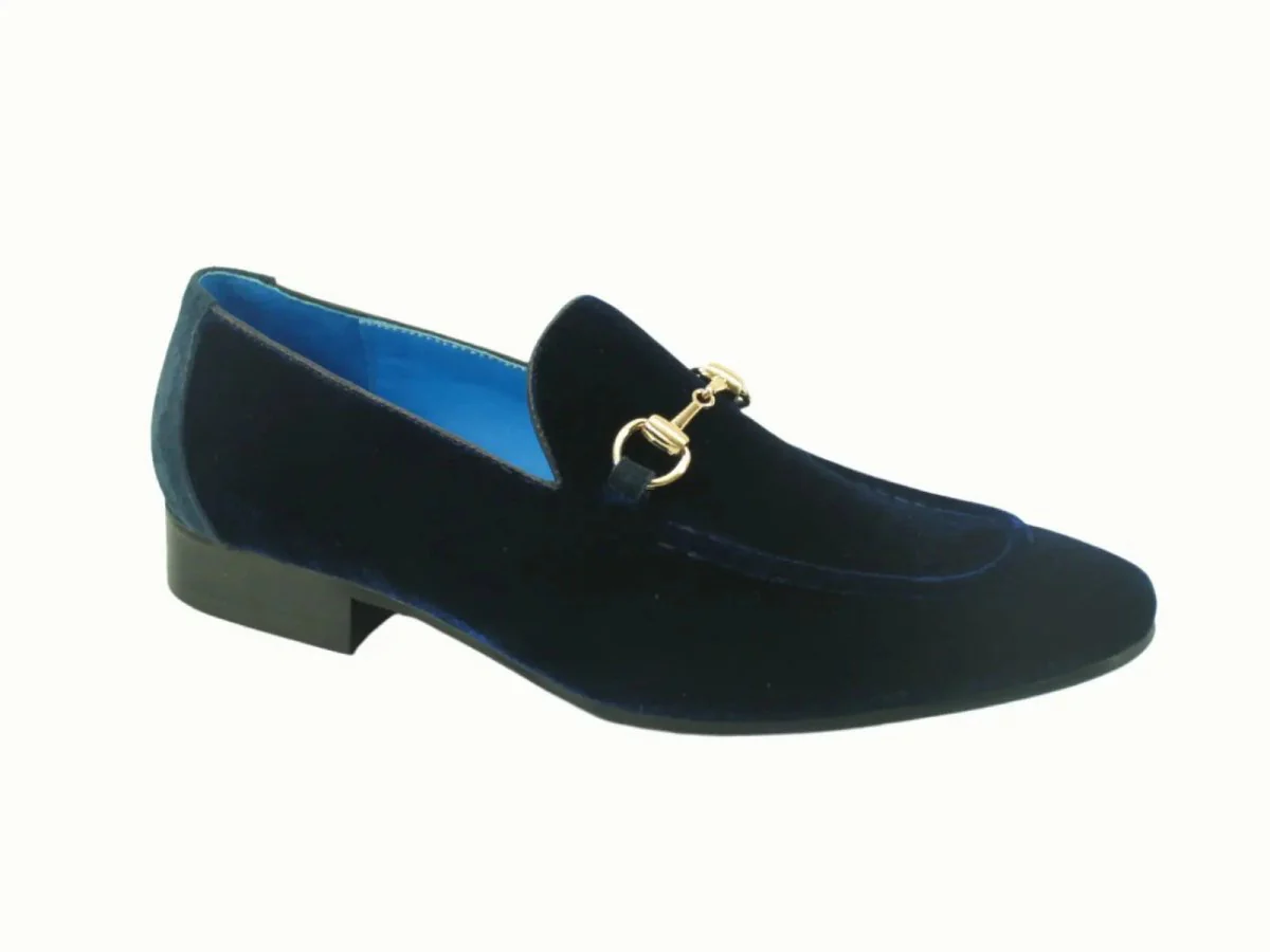 Carrucci Shoes Velvet Buckle Loafer Luxe Everyday Classic Timeless Velvet - Image 14