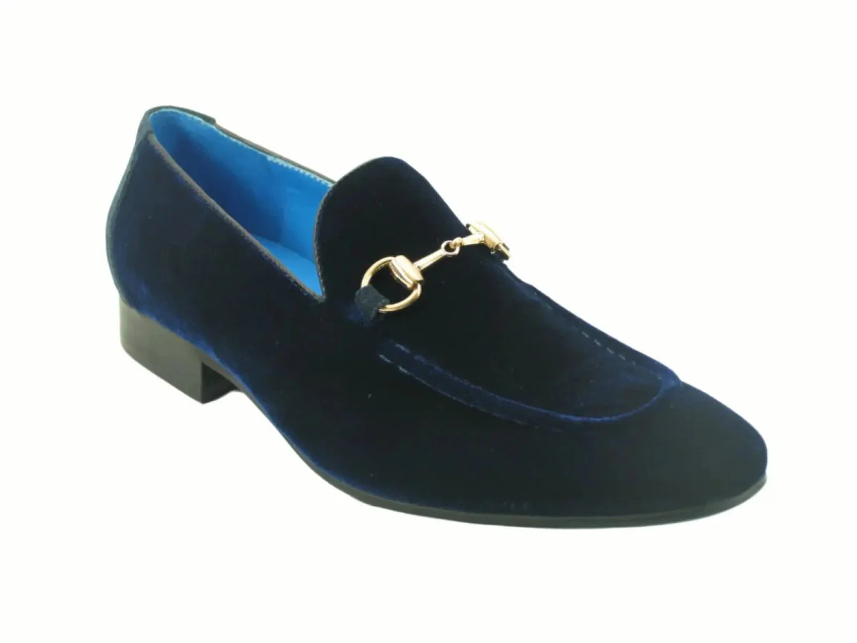 Carrucci Shoes Velvet Buckle Loafer Luxe Everyday Classic Timeless Velvet - Image 15