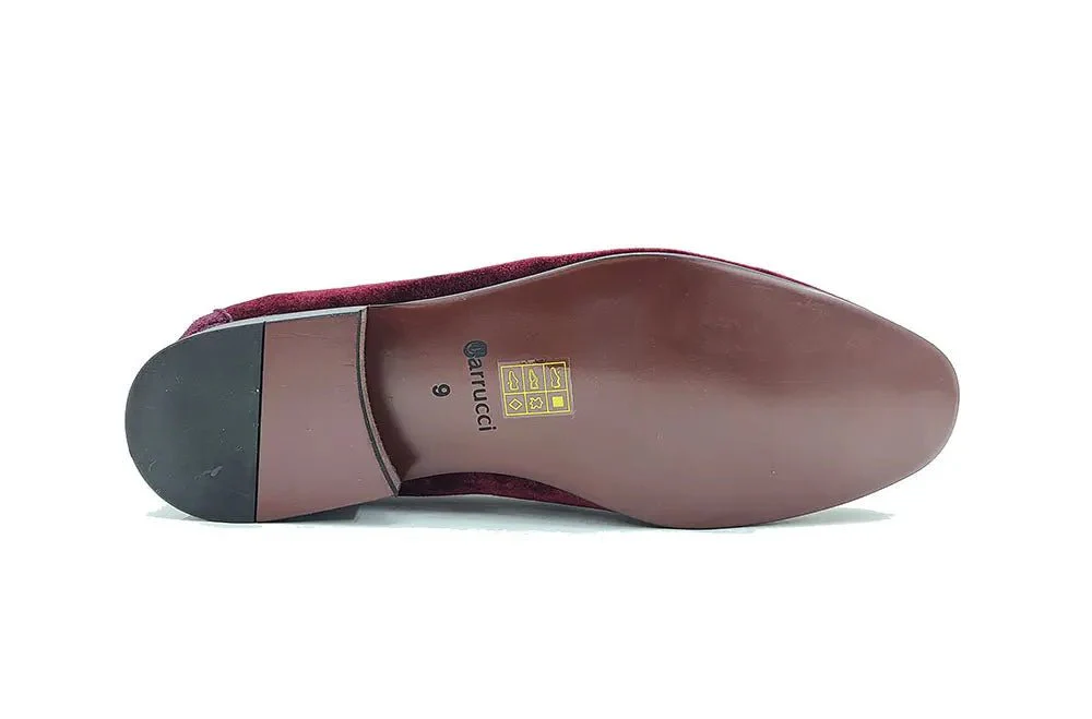 Carrucci Shoes Velvet Buckle Loafer Luxe Everyday Classic Timeless Velvet - Image 8