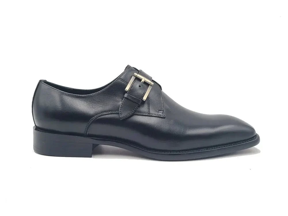 Carrucci Shoes Versatile Fashion Single Monk Strap Loafer Calf Leather KS509-12 - Image 10