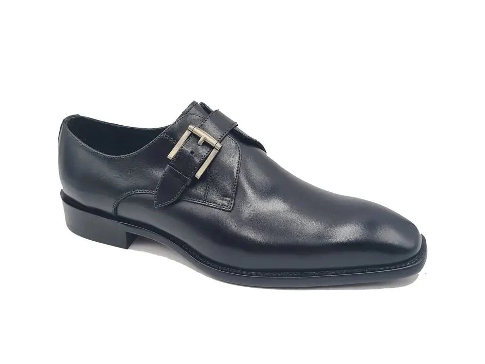 Carrucci Shoes Versatile Fashion Single Monk Strap Loafer Calf Leather KS509-12 - Image 11