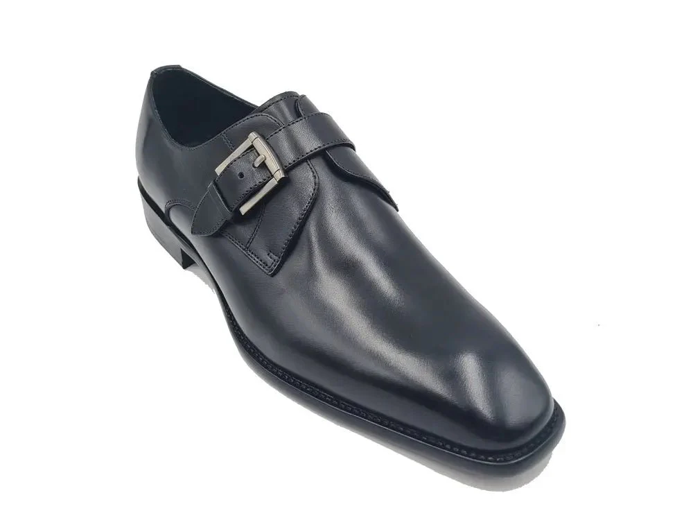 Carrucci Shoes Versatile Fashion Single Monk Strap Loafer Calf Leather KS509-12 - Image 12