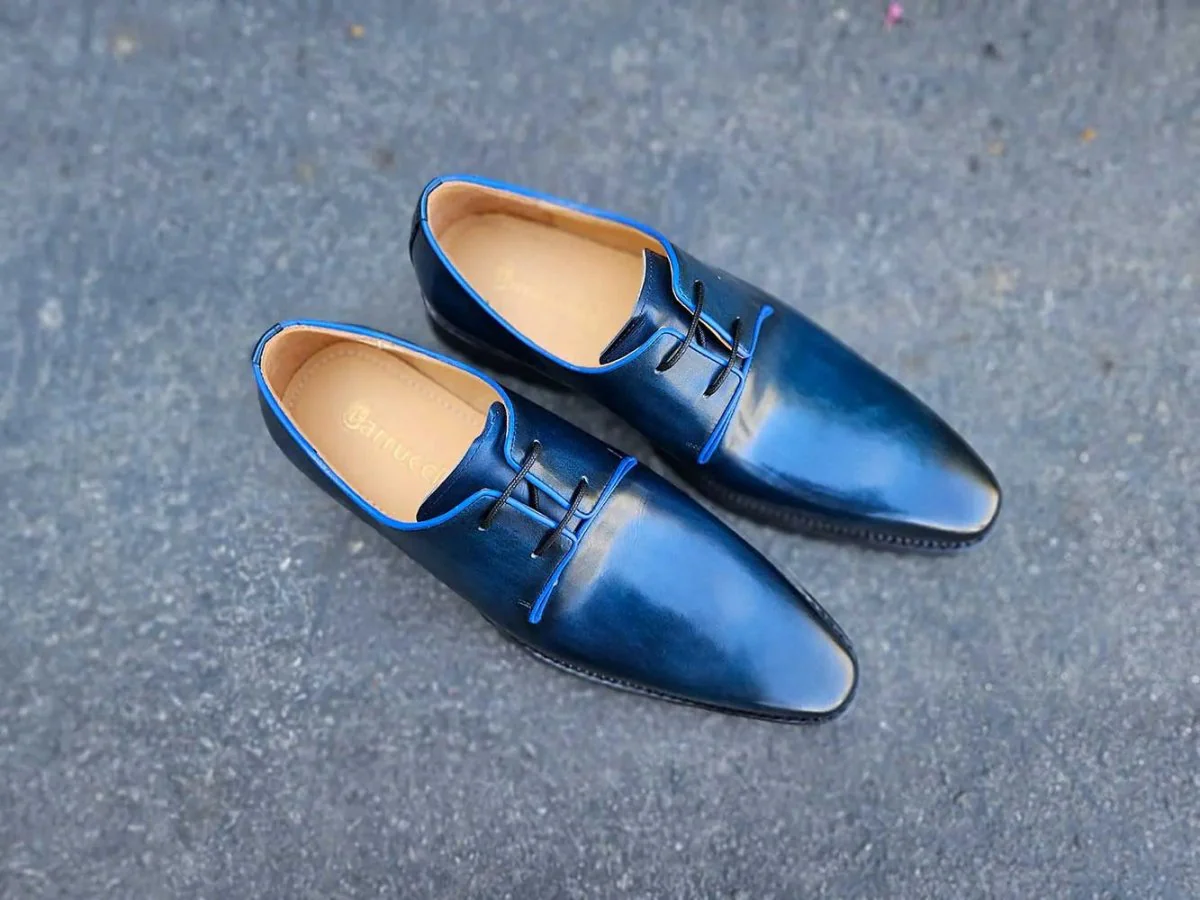 Carrucci Shoes Whole Cut Derby With Lug Sole Lightweight KS480-101 - Image 23