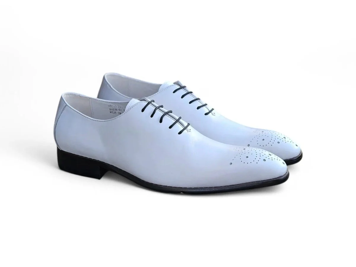 Carrucci Shoes Wholecut Calf Oxford Men's Leather KS503-36 - Image 18
