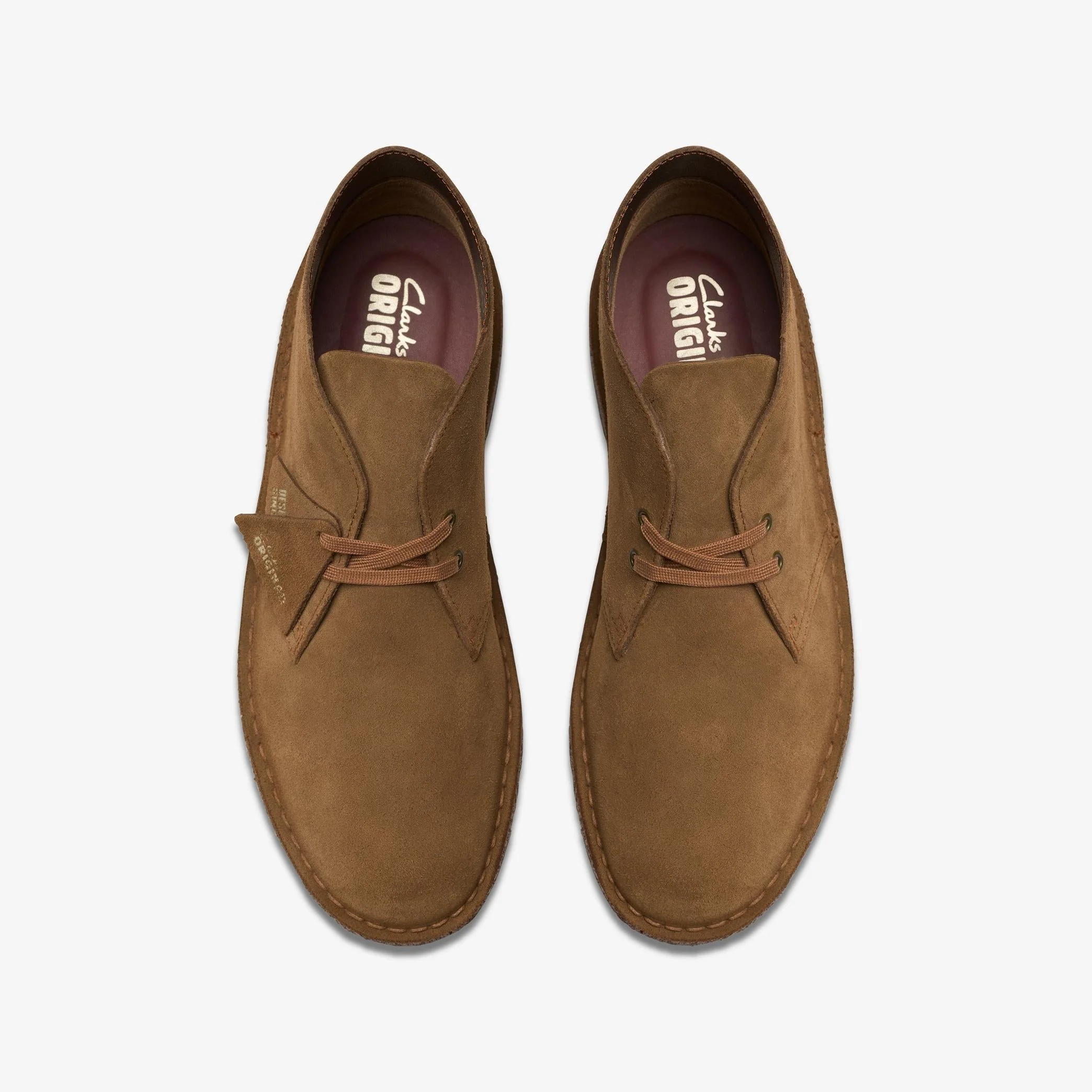 Clarks Originals Desert Boot Men's Cola Suede 26155481 - Image 6