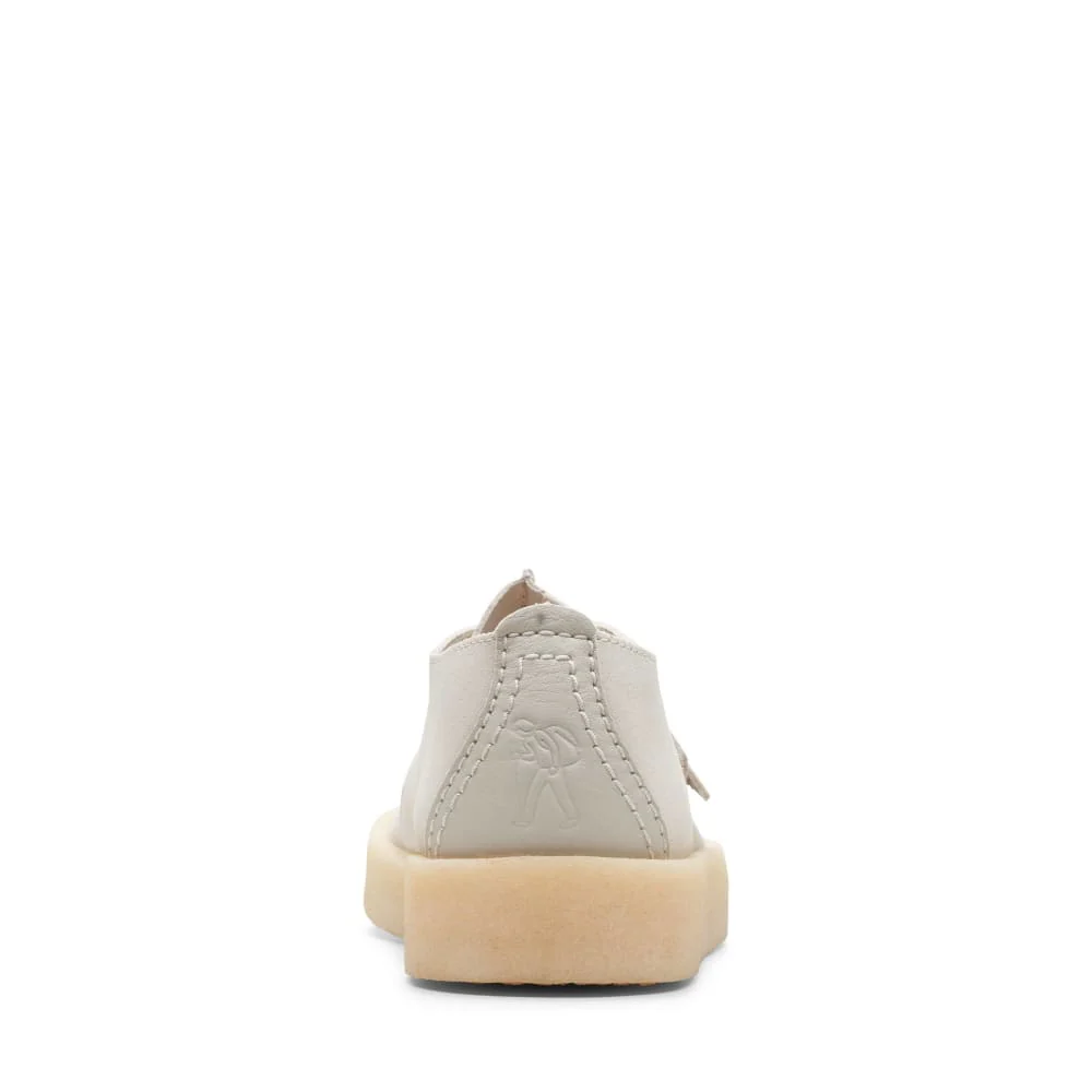 Clarks Originals Desert Trek Cup Men’s Shoes – White Suede – Style 26165824 – Minimalist Lifestyle Icon - Image 7