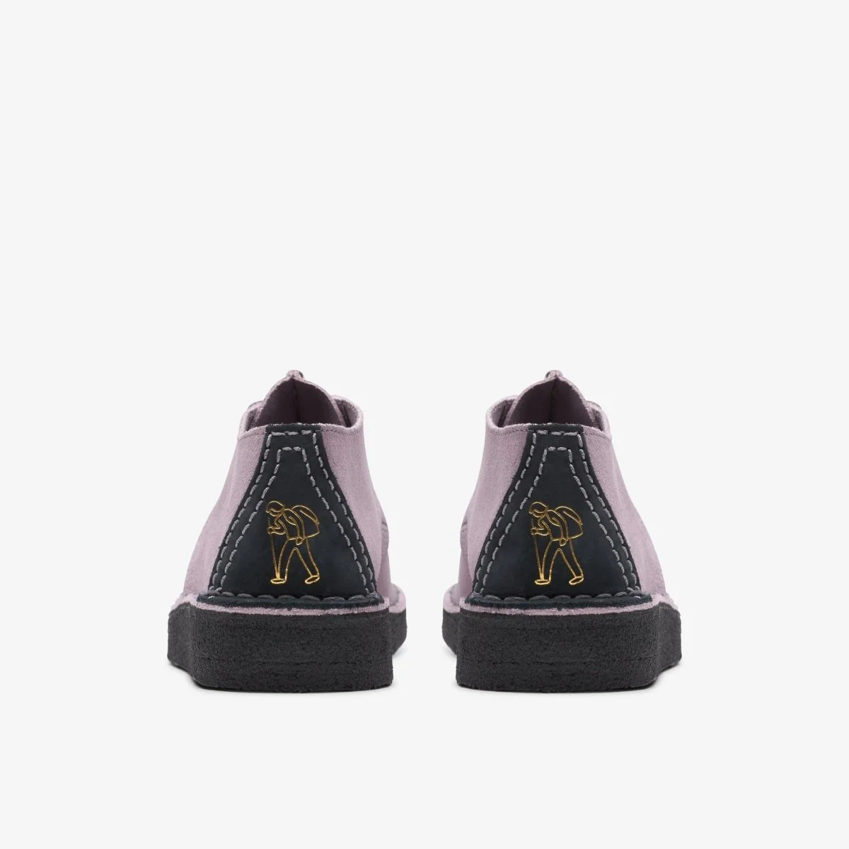 Clarks Originals Desert Trek Women’s Mauve Purple Powder Suede 26173998 - Image 5