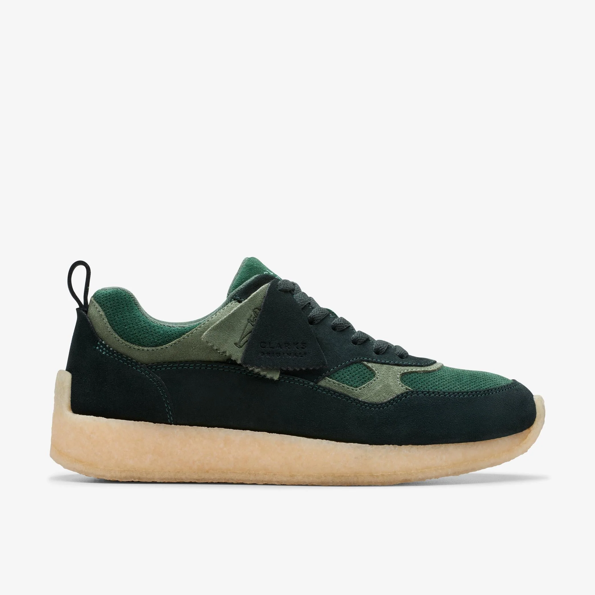 Clarks Originals Lockhill Men's Dark Green Combi Suede 26173374