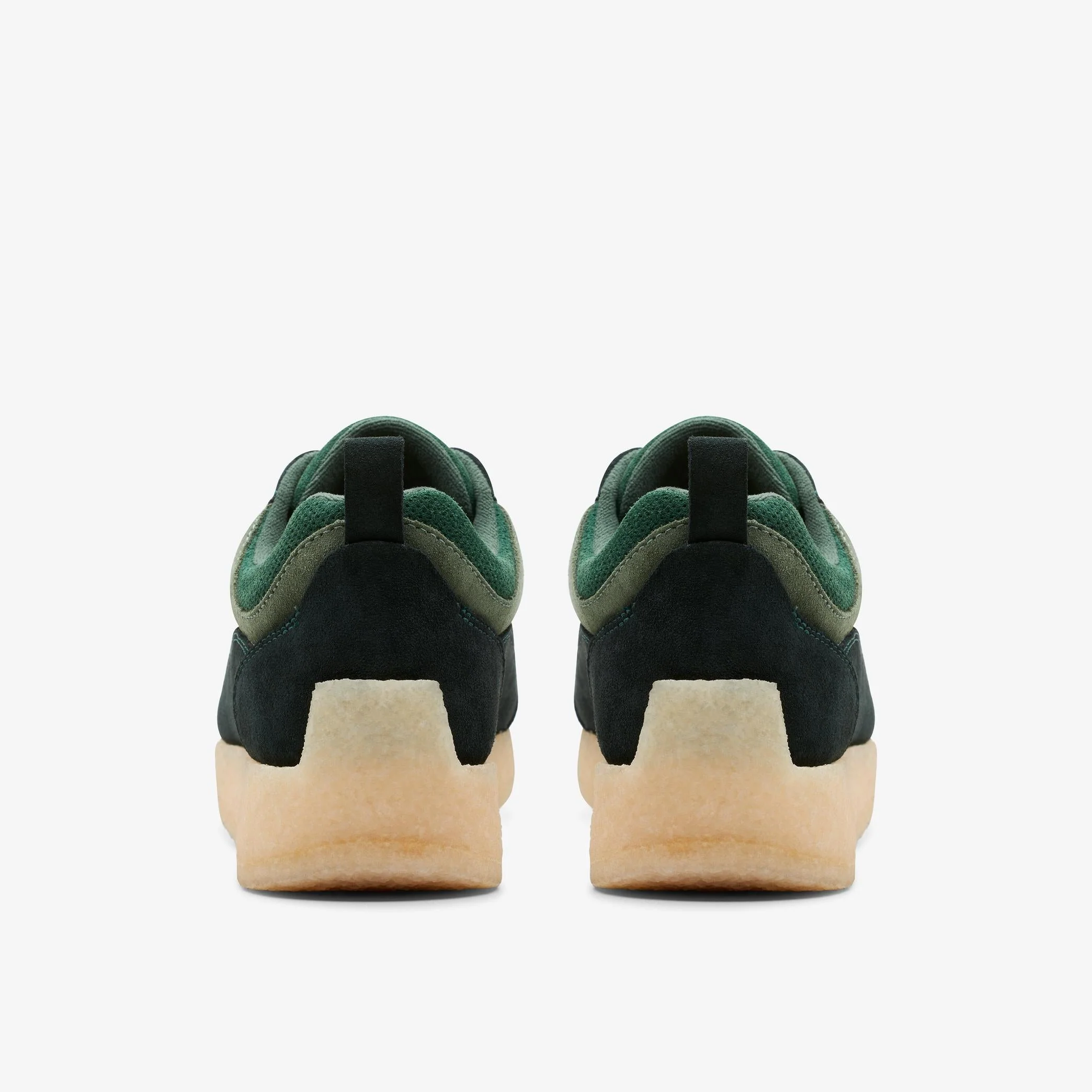 Clarks Originals Lockhill Men's Dark Green Combi Suede 26173374 - Image 5