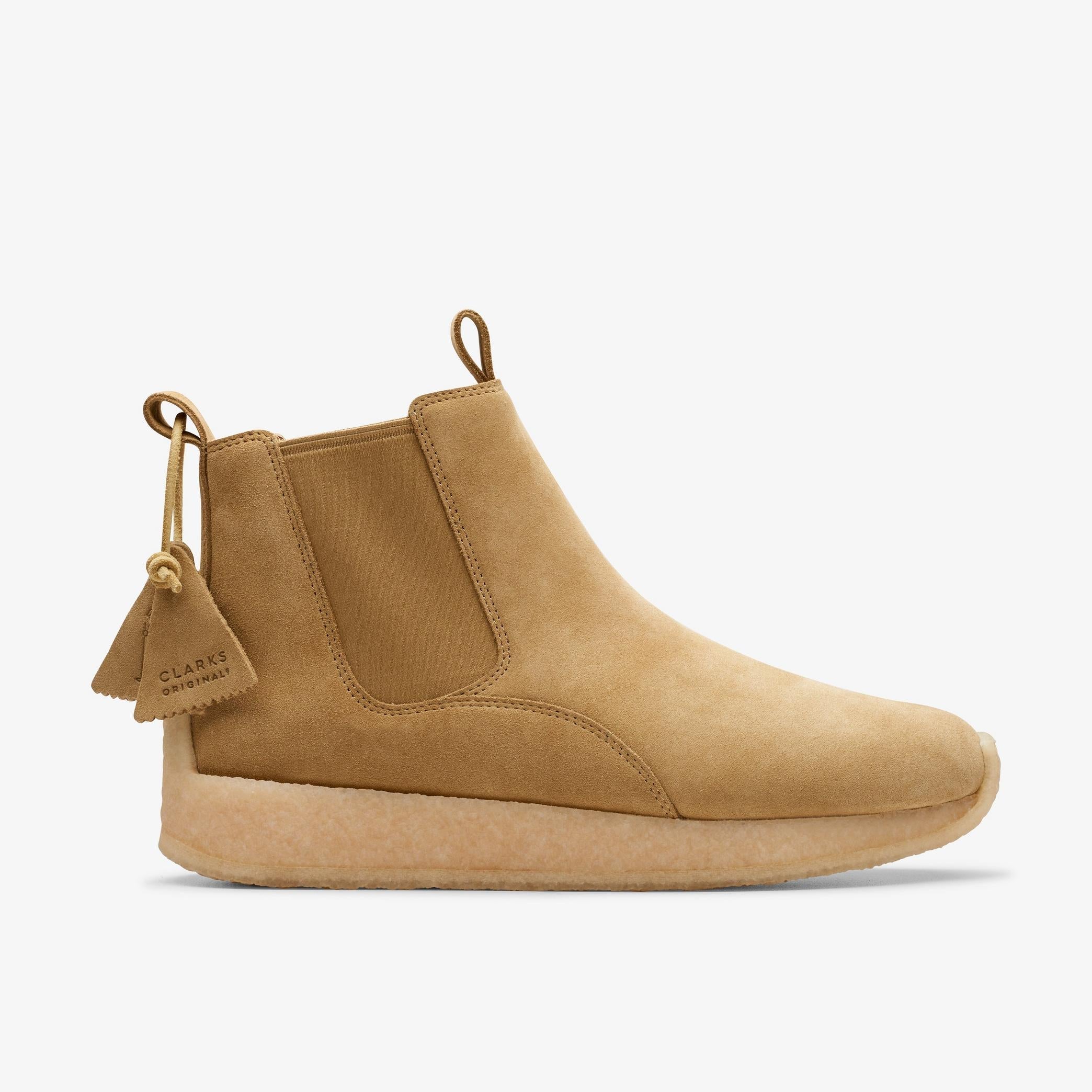 Clarks Originals Radlett Men's Dark Sand Suede Chelsea Boots 26173377