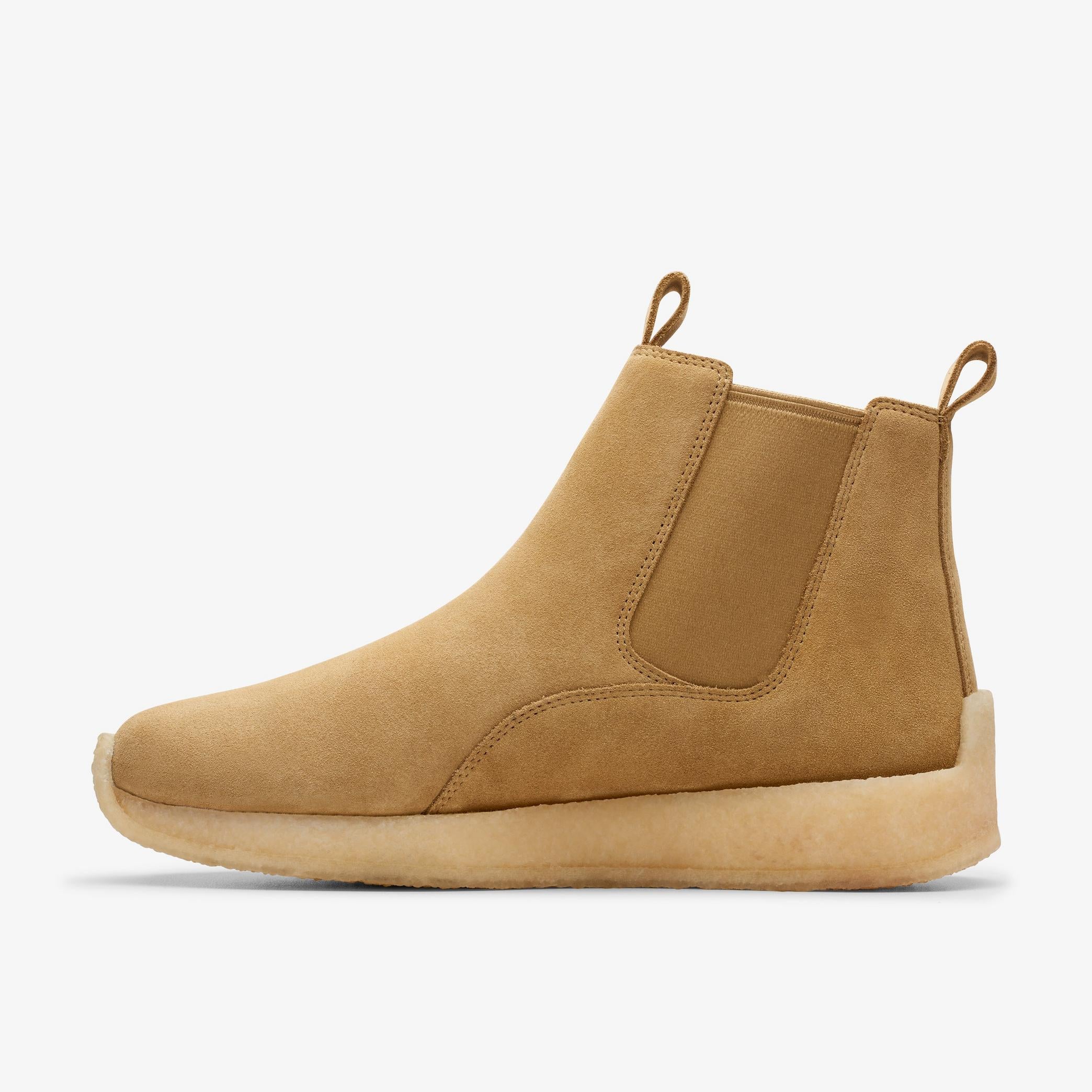 Clarks Originals Radlett Men's Dark Sand Suede Chelsea Boots 26173377 - Image 2