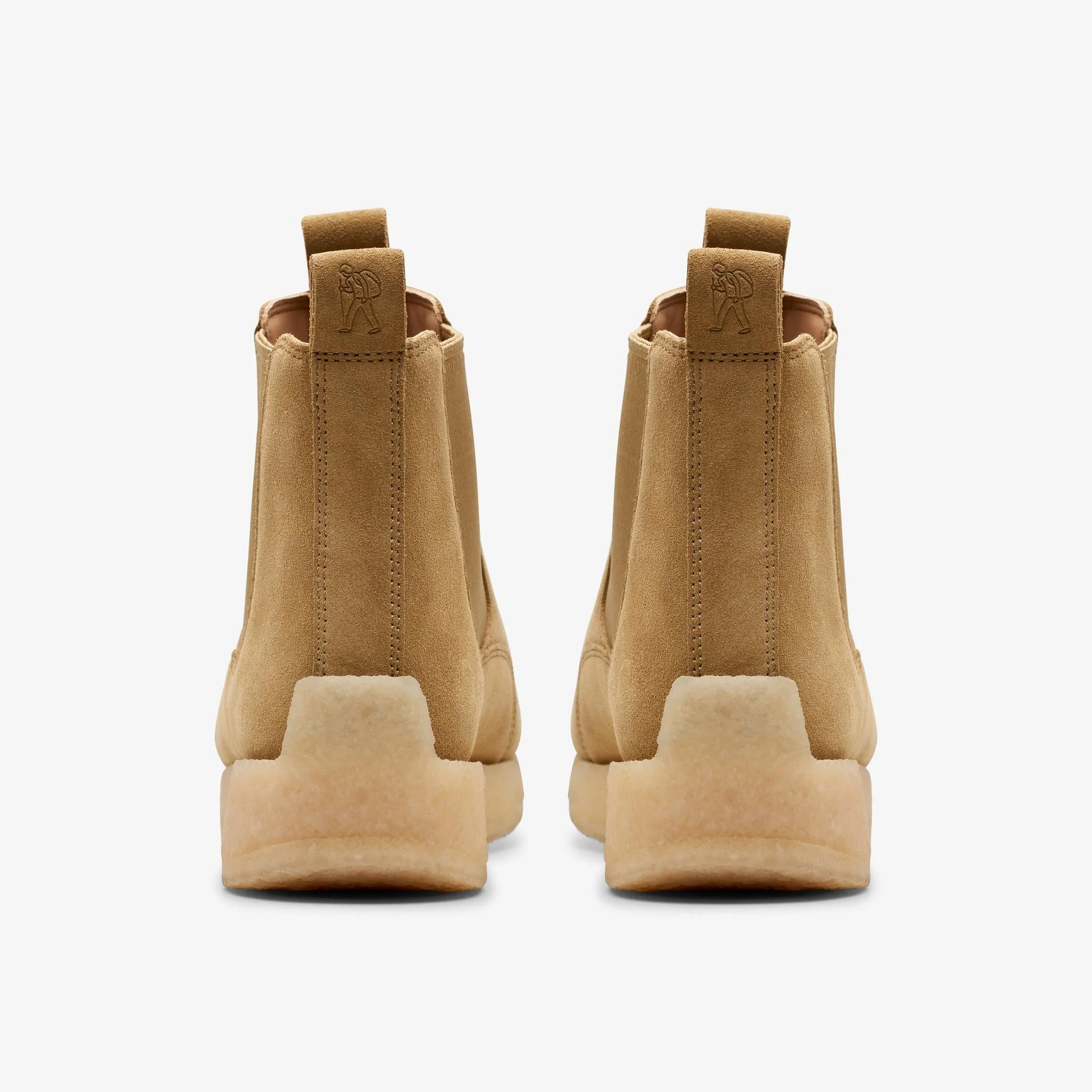 Clarks Originals Radlett Men's Dark Sand Suede Chelsea Boots 26173377 - Image 5