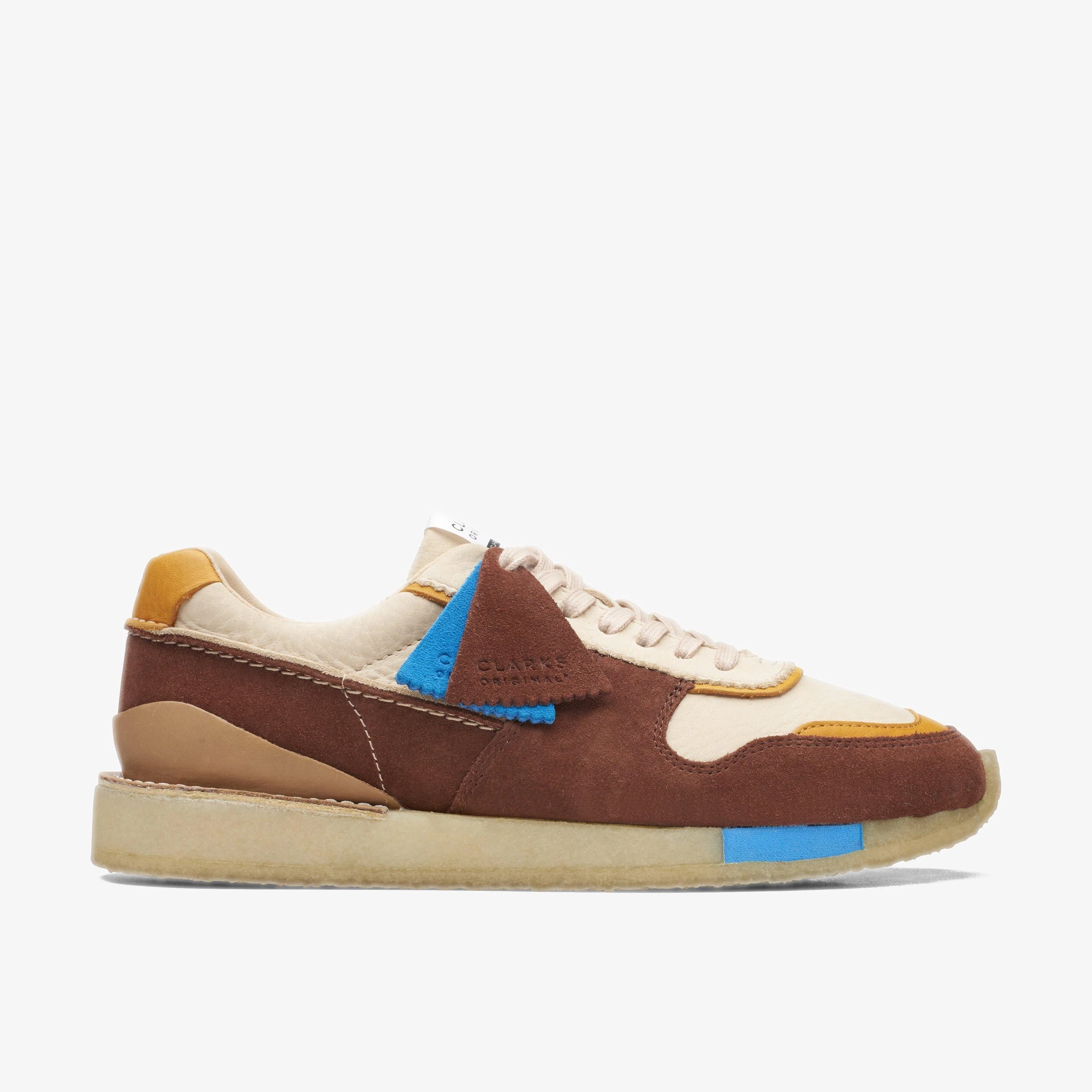 Clarks Originals Tor Run Men's Tan Combi Suede Sneakers 26167871