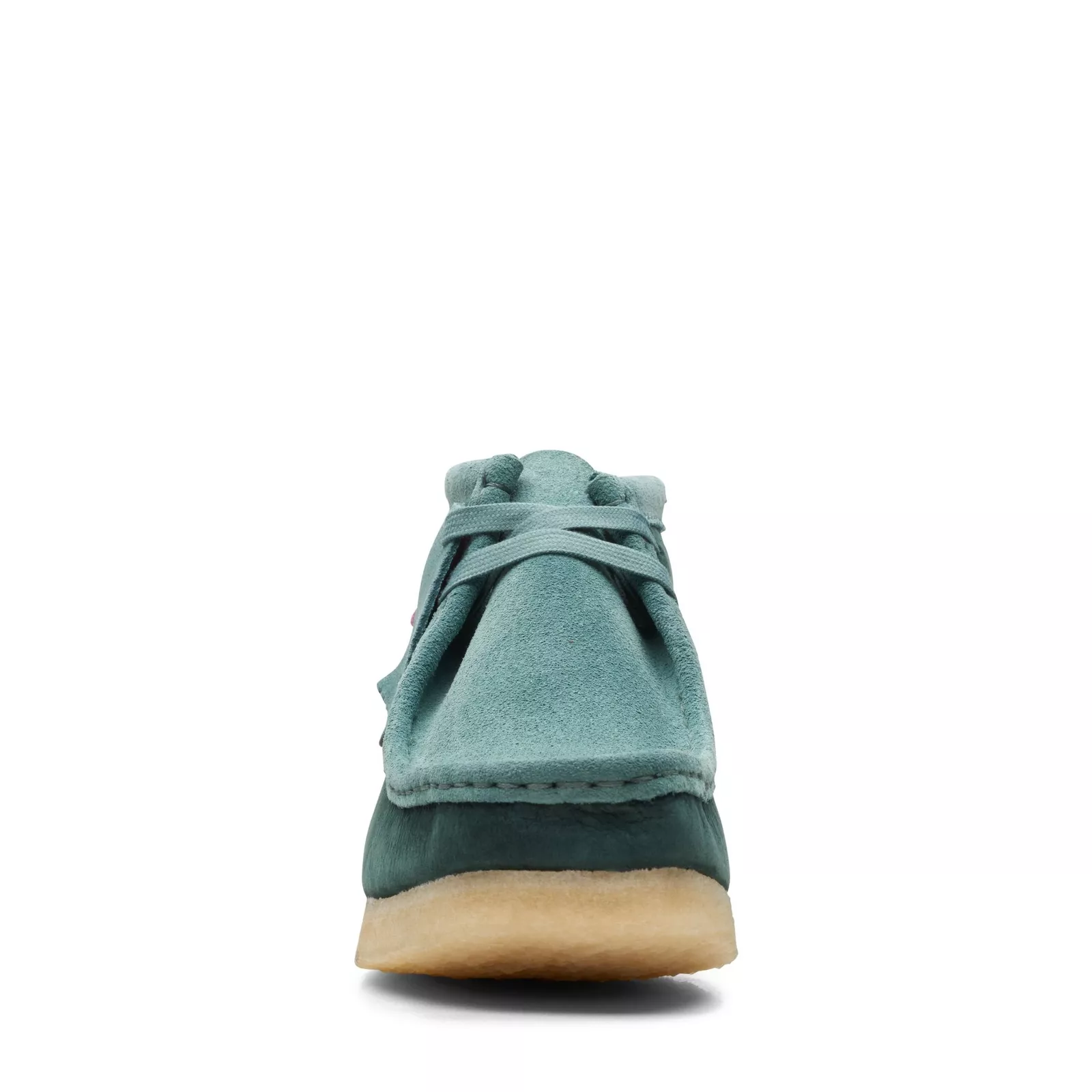 Clarks Originals Wallabee Boot Women’s Teal Combi Suede 26167942 - Image 5