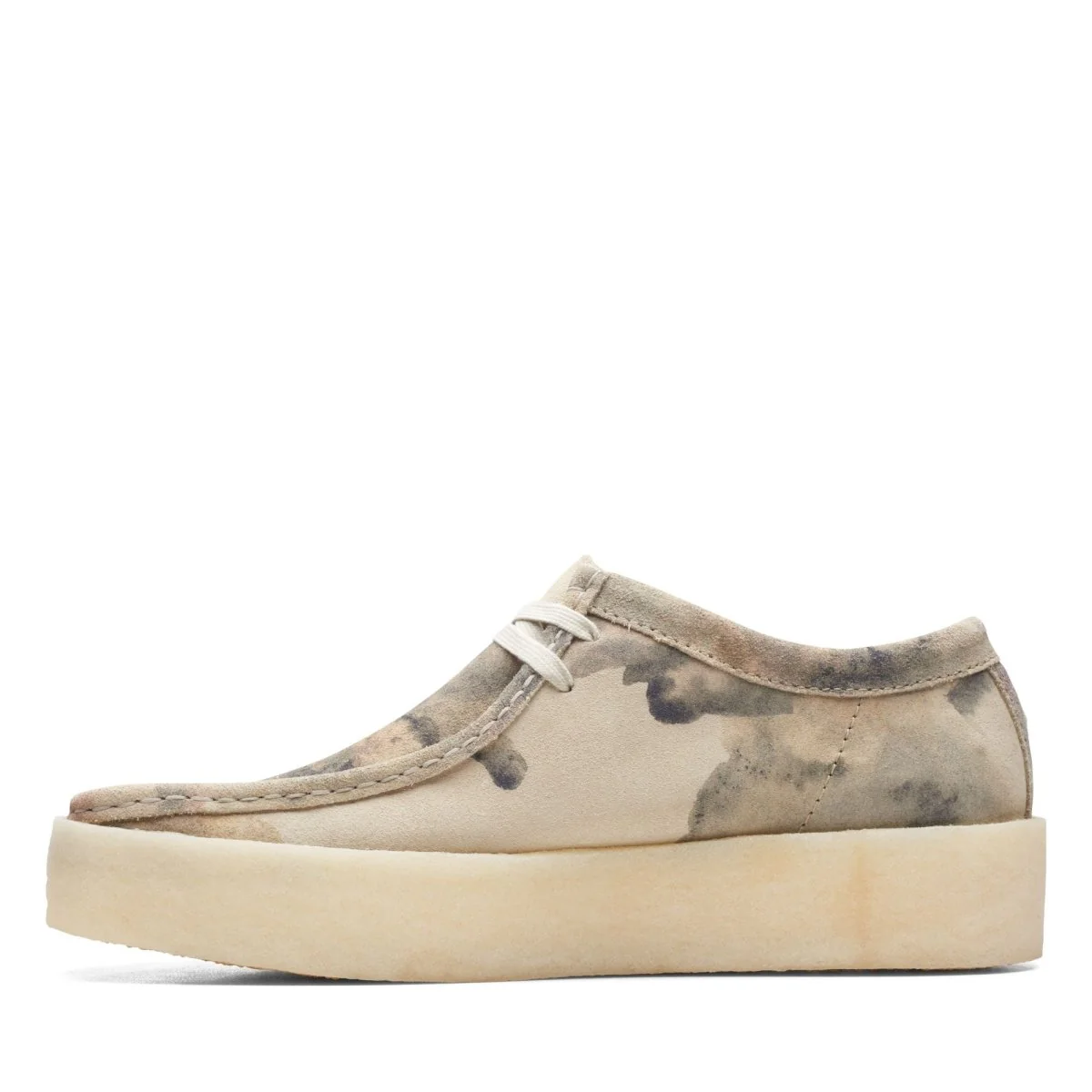 Clarks Originals Wallabee Cup Men’s White Leather 26166081 - Image 5