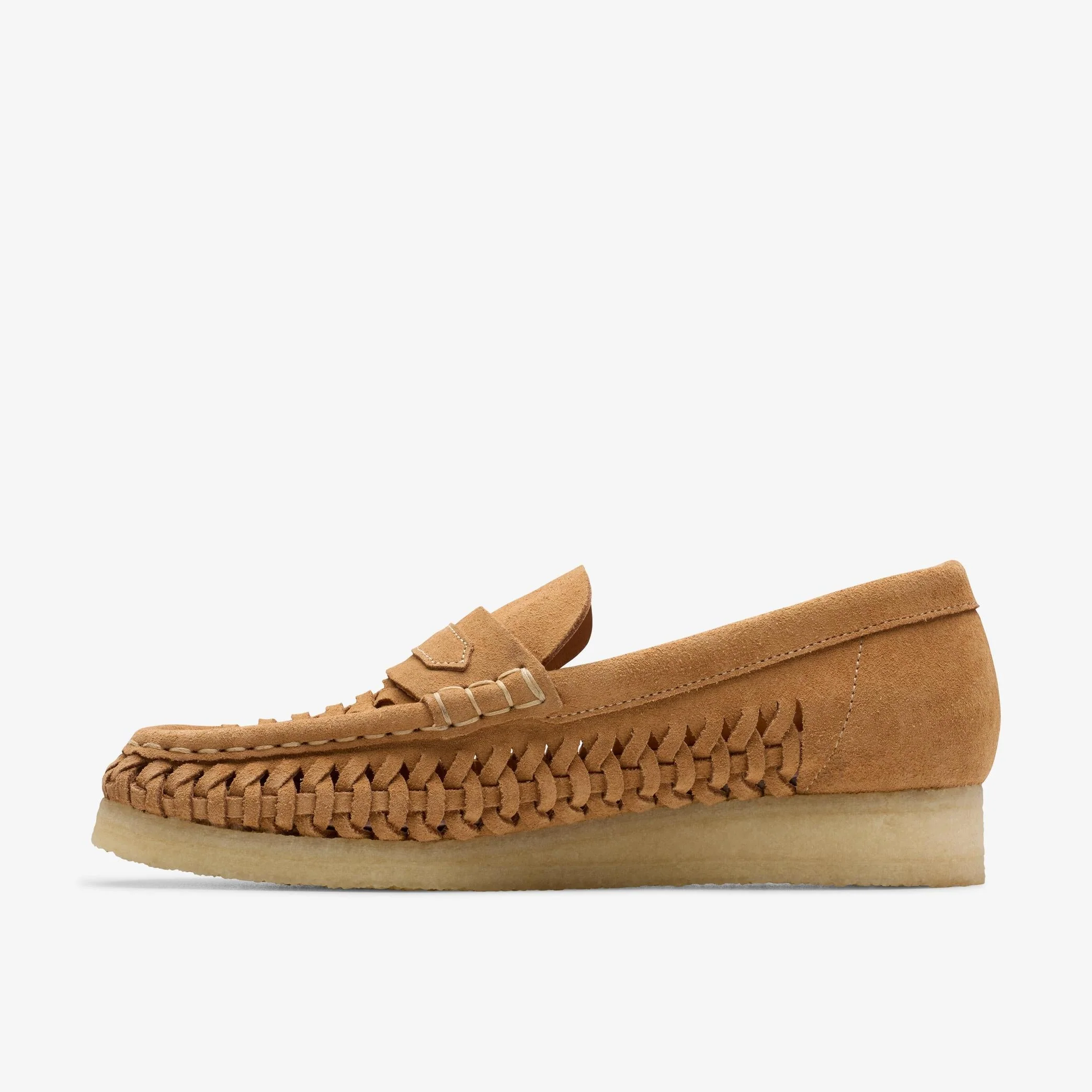 Clarks Women’s WB Weave Woven Loafer – Slip-On Comfort Casual Shoe 26180623 - Image 2
