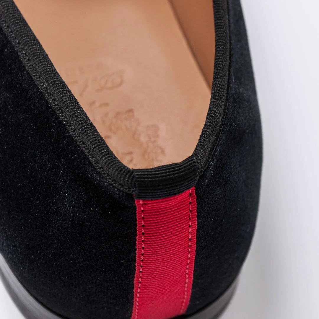 Del Toro Shoes Men's Black Velvet Slipper II - Image 11