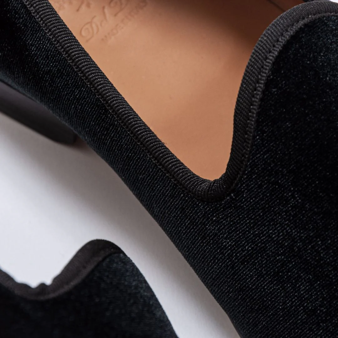 Del Toro Shoes Men's Black Velvet Slipper II - Image 9