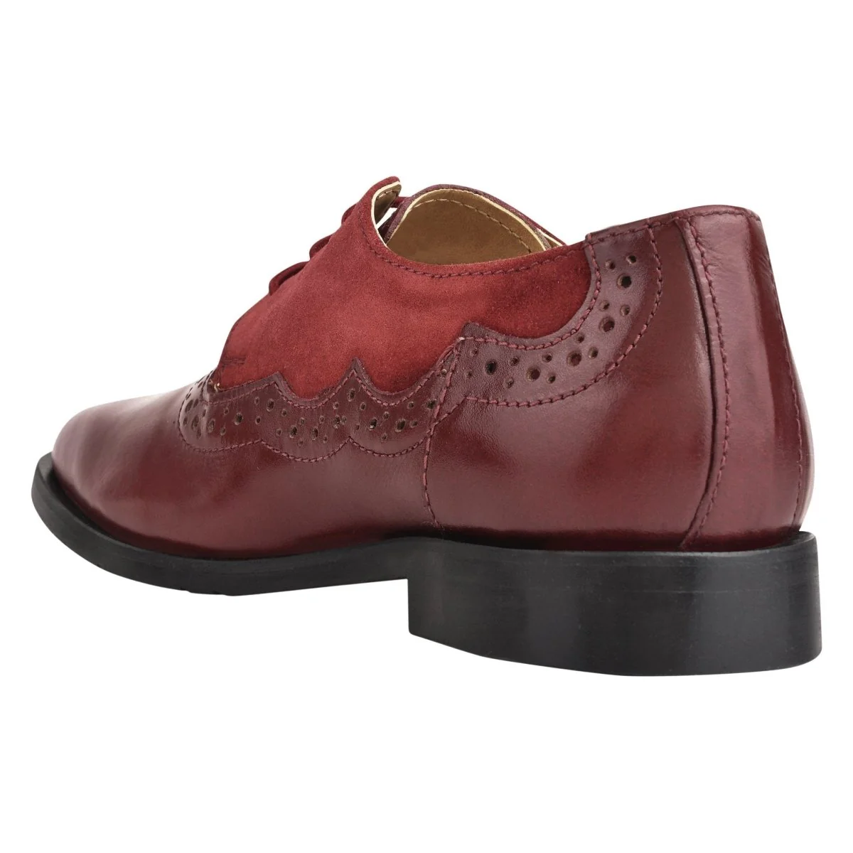 Liberty Zeno Amy Leather Suede Oxford Style Kids Dress Shoes - Image 10