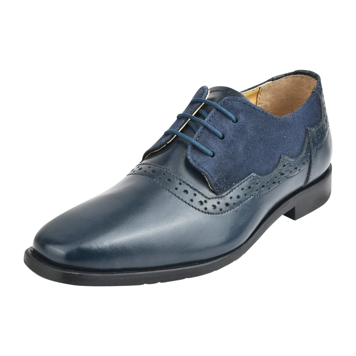 Liberty Zeno Amy Leather Suede Oxford Style Kids Dress Shoes - Image 22