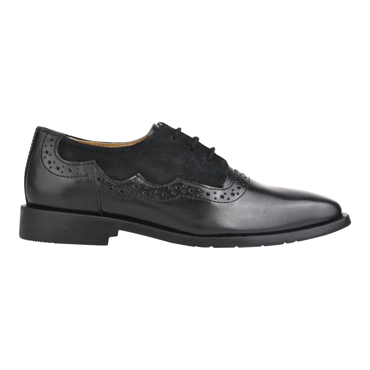 Liberty Zeno Amy Leather Suede Oxford Style Kids Dress Shoes - Image 5