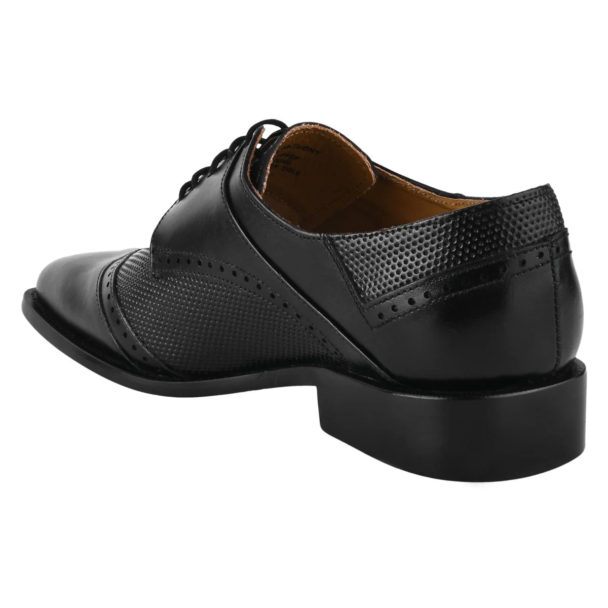 Liberty Zeno Anthony Genuine Leather Oxford Style Tread Design Dress Shoes - Image 10