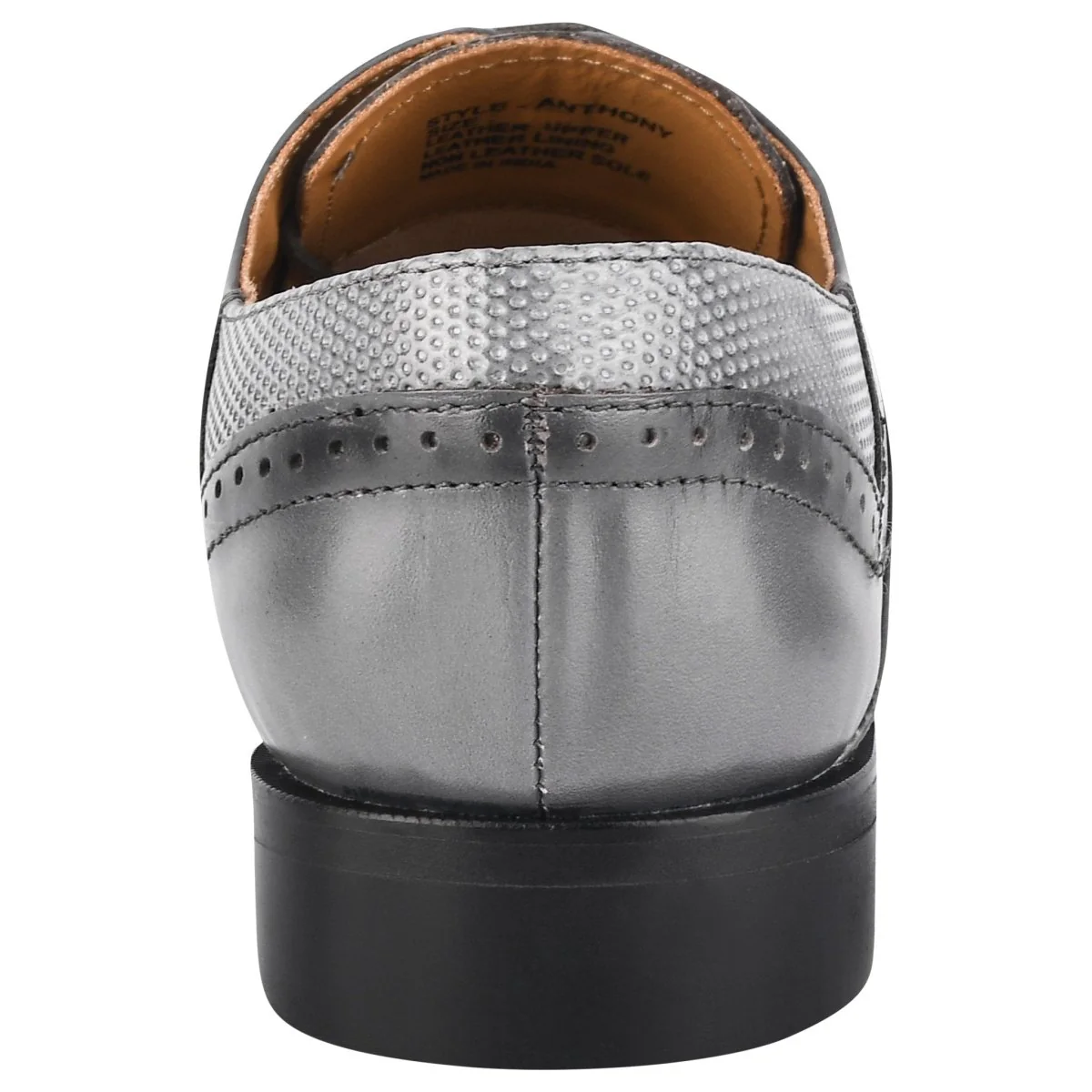 Liberty Zeno Anthony Genuine Leather Oxford Style Tread Design Dress Shoes - Image 14