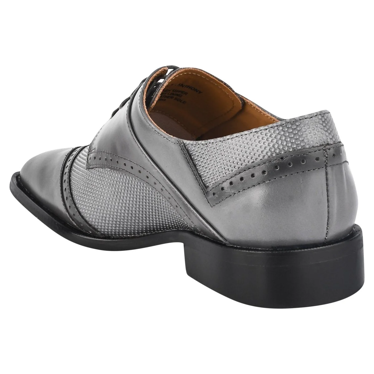 Liberty Zeno Anthony Genuine Leather Oxford Style Tread Design Dress Shoes - Image 17