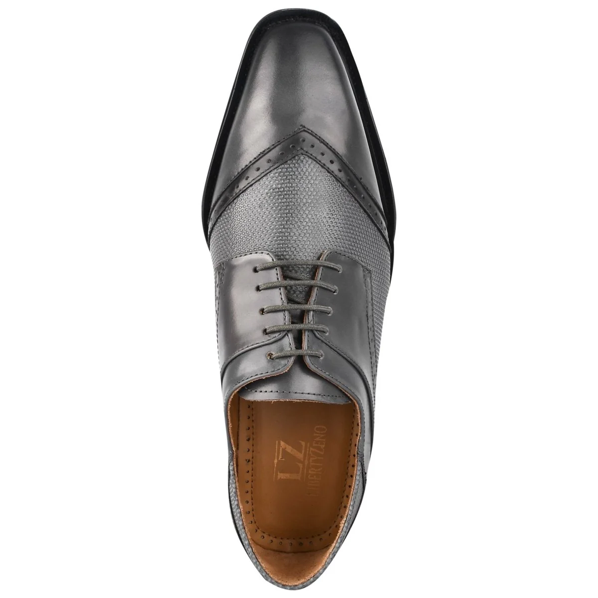 Liberty Zeno Anthony Genuine Leather Oxford Style Tread Design Dress Shoes - Image 18