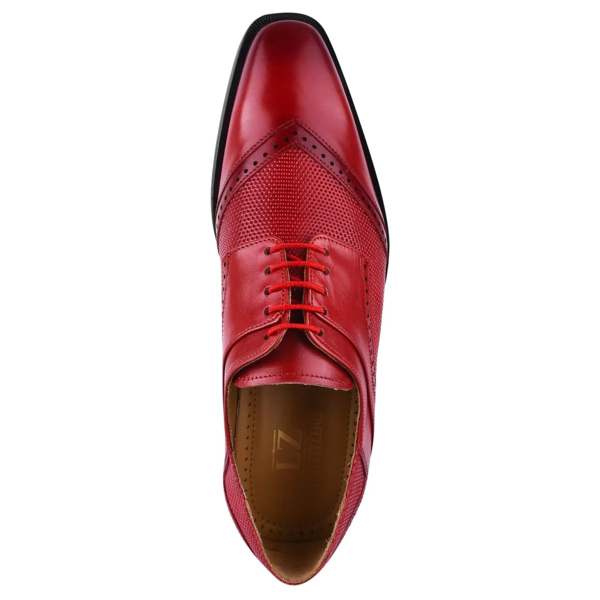 Liberty Zeno Anthony Genuine Leather Oxford Style Tread Design Dress Shoes - Image 4