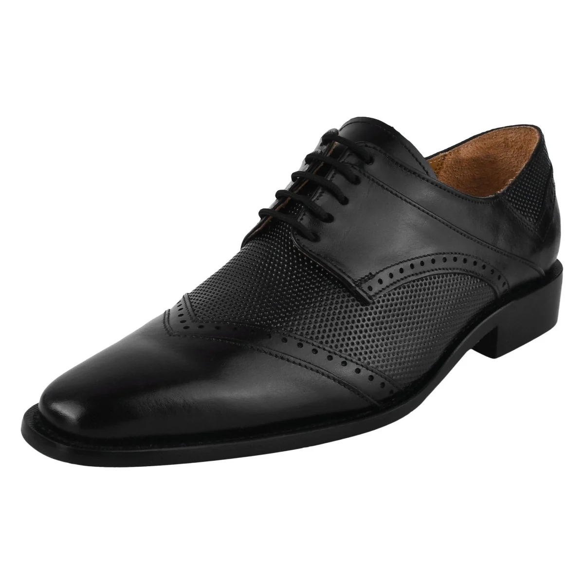 Liberty Zeno Anthony Genuine Leather Oxford Style Tread Design Dress Shoes - Image 8