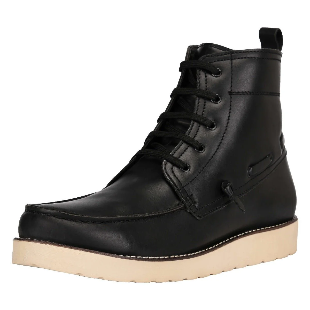 Liberty Zeno Auda Leather Lace-Up Boots