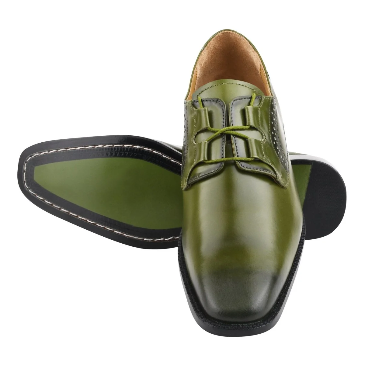 Liberty Zeno BARBARA Genuine Leather Oxford Dress Shoes for Men - Image 17