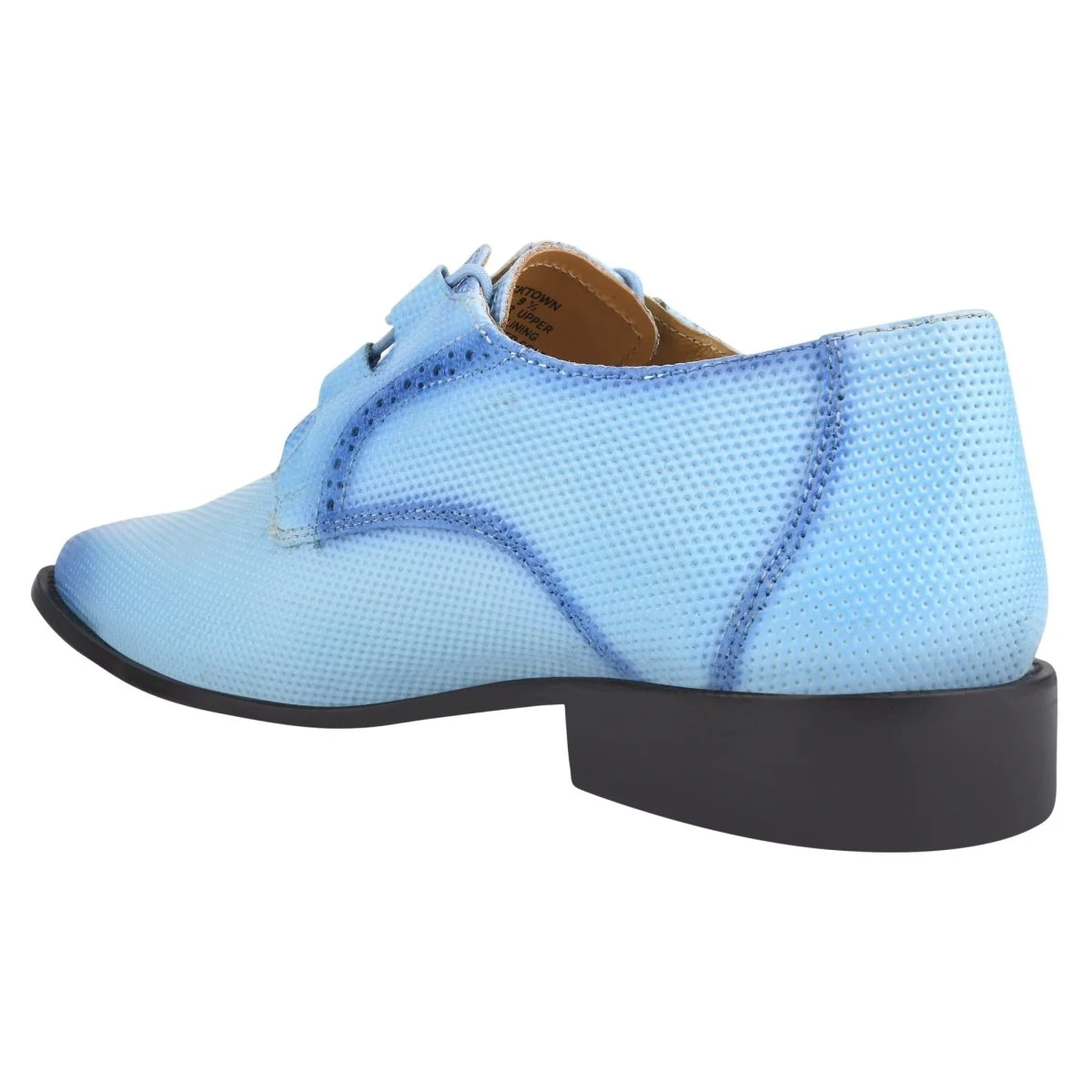 Liberty Zeno Blacktown Genuine Leather Oxford Style Lace-Up Dress Shoes For Men - Image 10