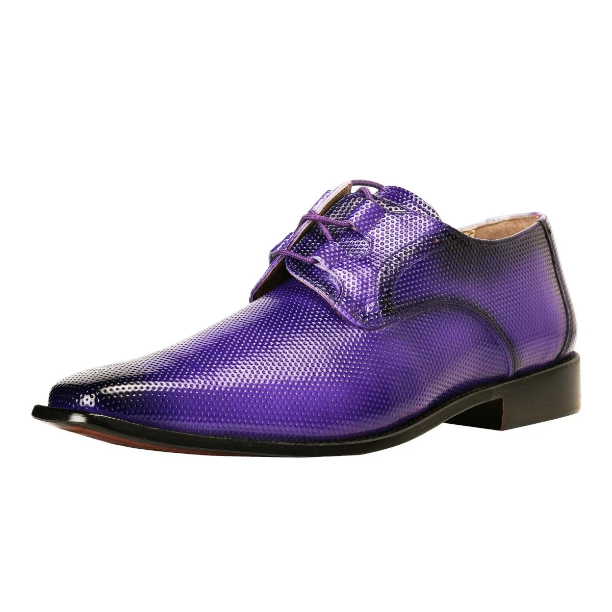 Liberty Zeno Blacktown Genuine Leather Oxford Style Lace-Up Dress Shoes For Men - Image 34