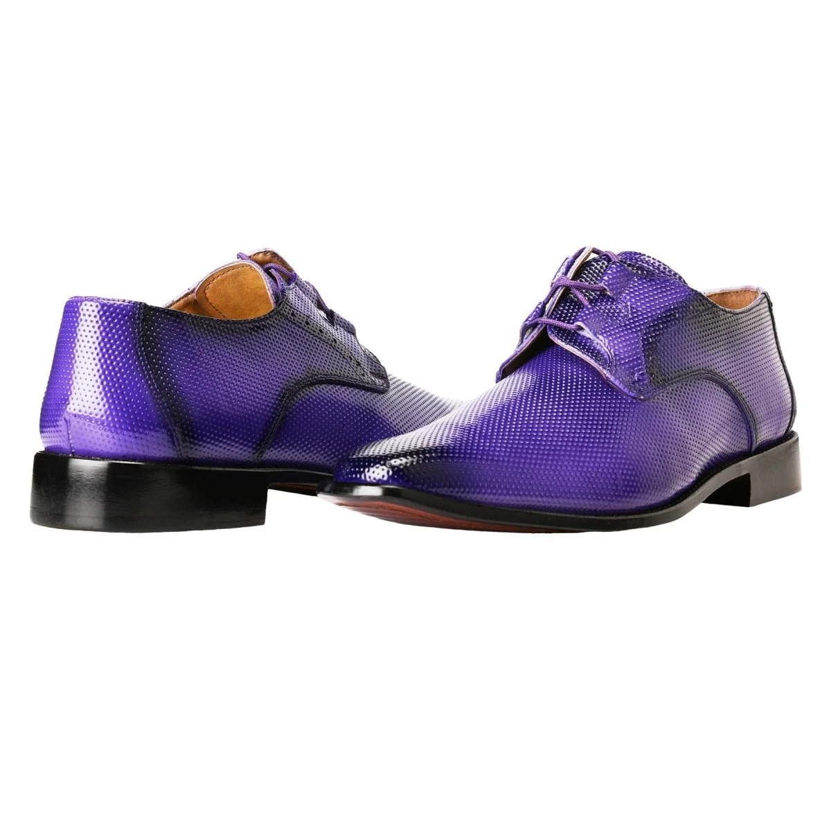 Liberty Zeno Blacktown Genuine Leather Oxford Style Lace-Up Dress Shoes For Men - Image 36