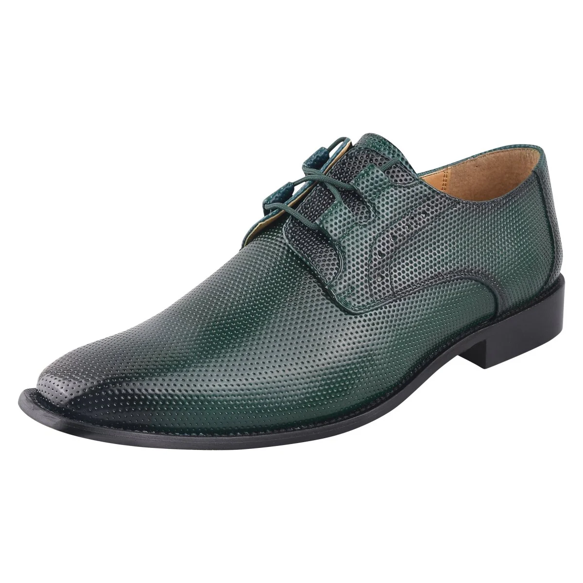 Liberty Zeno Blacktown Genuine Leather Oxford Style Lace-Up Dress Shoes For Men - Image 43