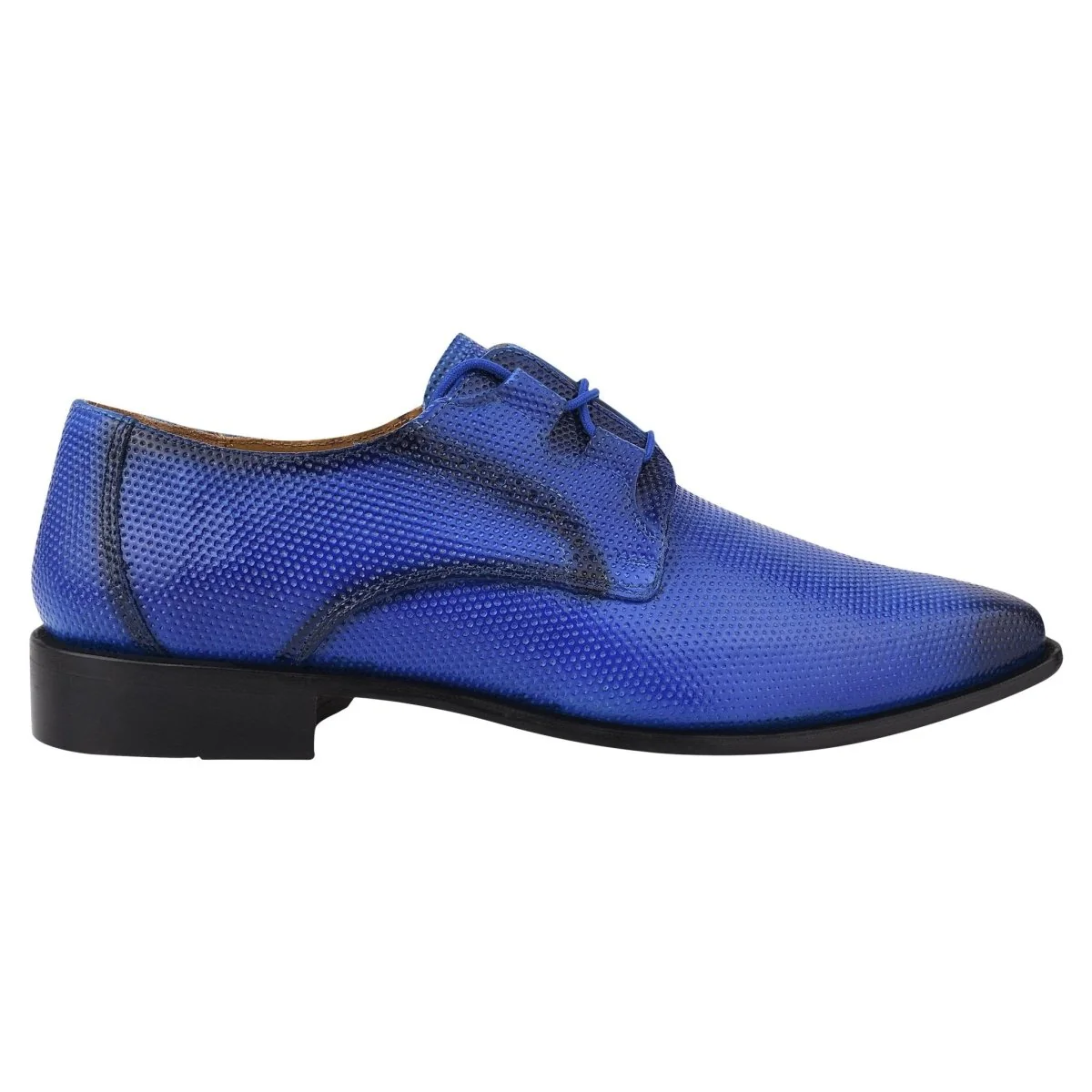 Liberty Zeno Blacktown Genuine Leather Oxford Style Lace-Up Dress Shoes For Men - Image 5