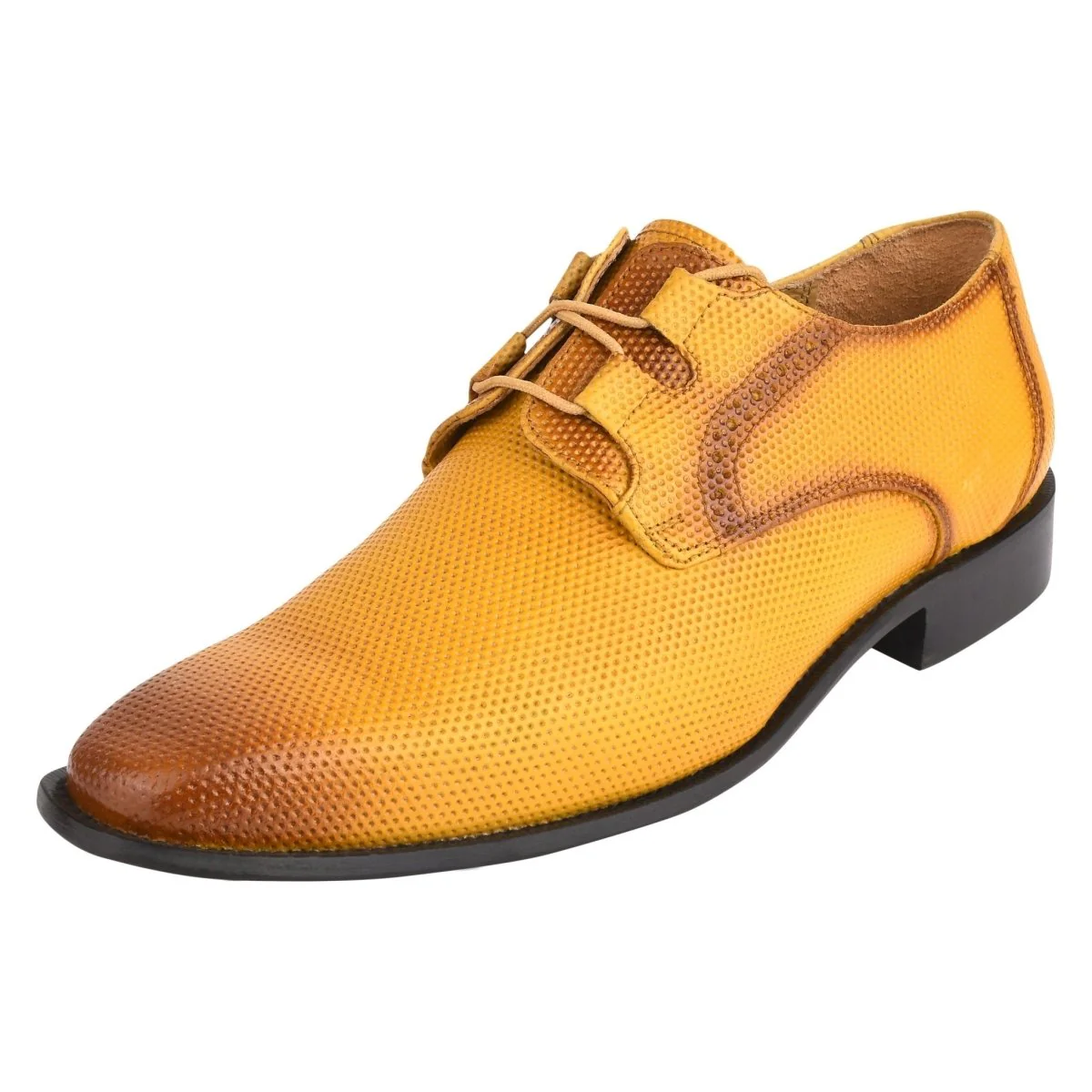 Liberty Zeno Blacktown Genuine Leather Oxford Style Lace-Up Dress Shoes For Men - Image 50