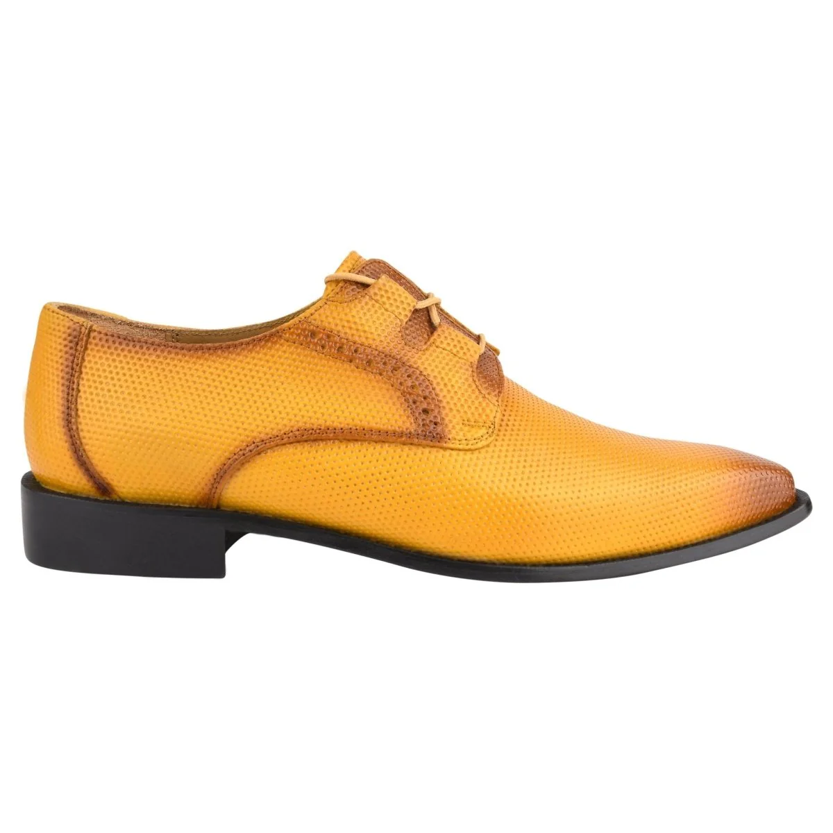 Liberty Zeno Blacktown Genuine Leather Oxford Style Lace-Up Dress Shoes For Men - Image 53