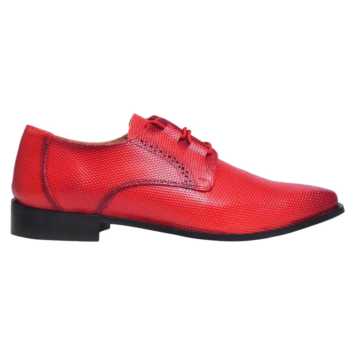 Liberty Zeno Blacktown Genuine Leather Oxford Style Lace-Up Dress Shoes For Men - Image 65