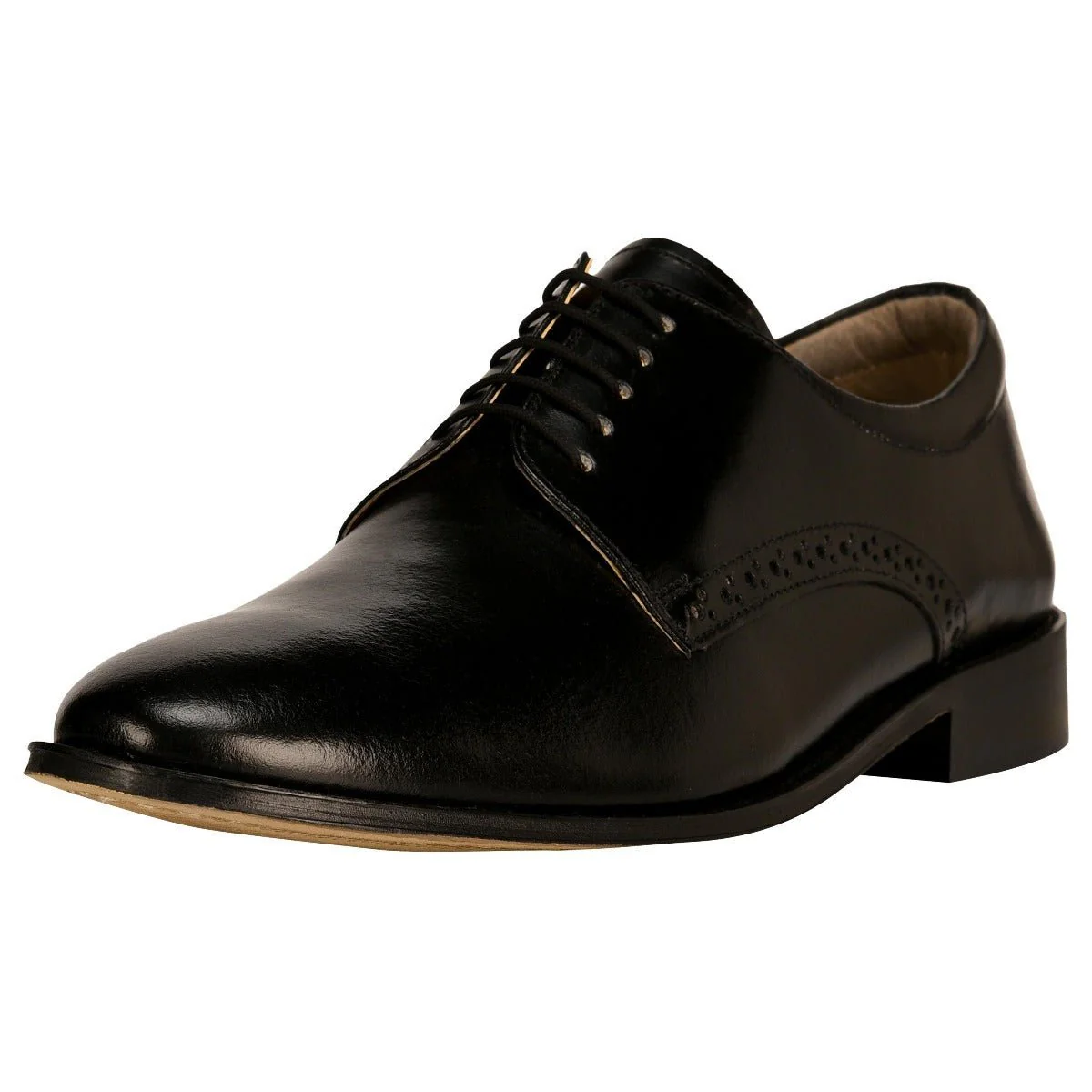 Liberty Zeno Boseman Genuine Leather Derby Style Dress Shoes For Men - Image 6