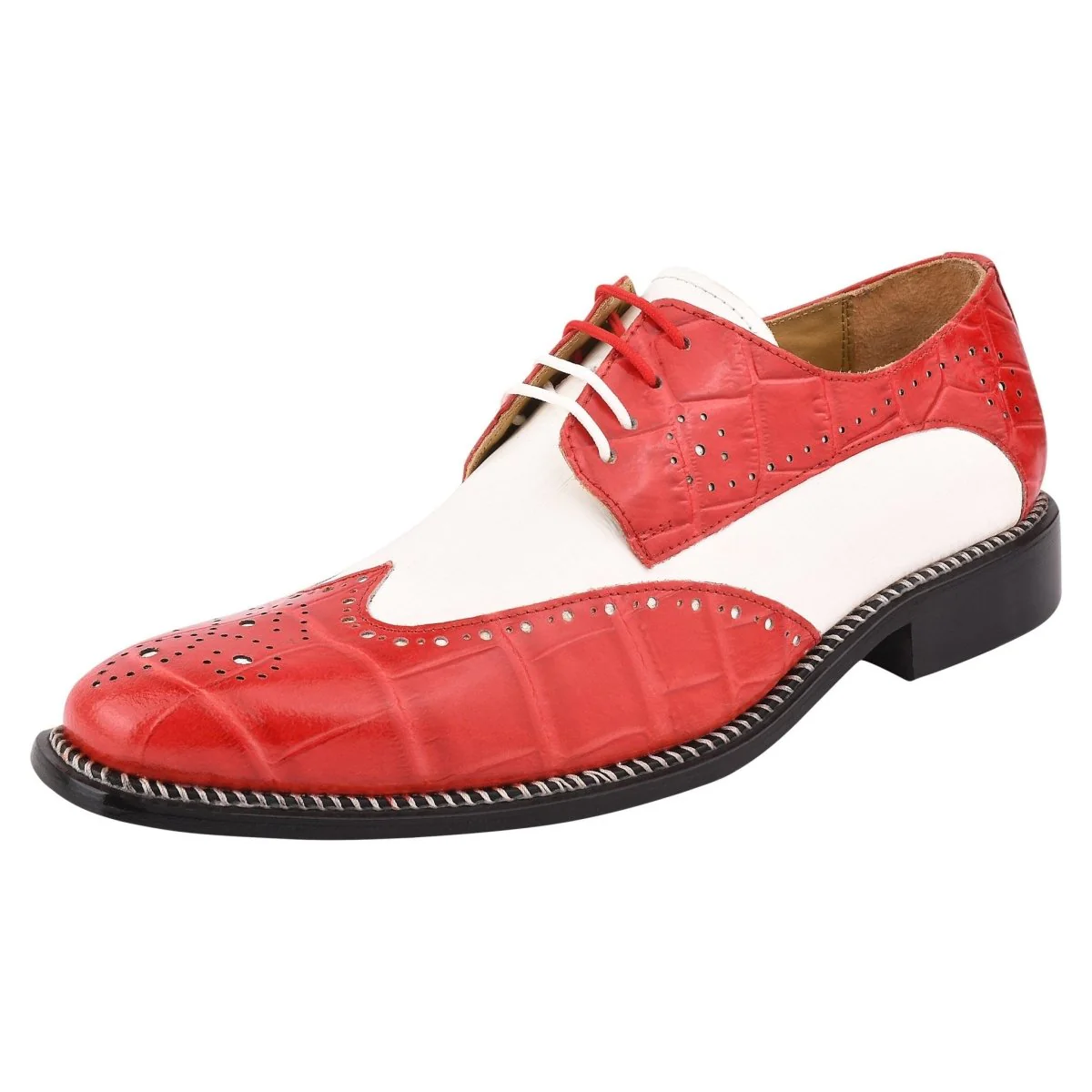 Liberty Zeno Boyka Leather Red Bottom Oxford Style Dress Shoes - Image 12