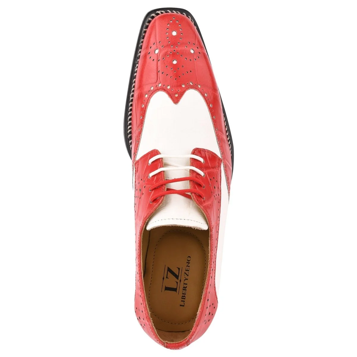 Liberty Zeno Boyka Leather Red Bottom Oxford Style Dress Shoes - Image 15