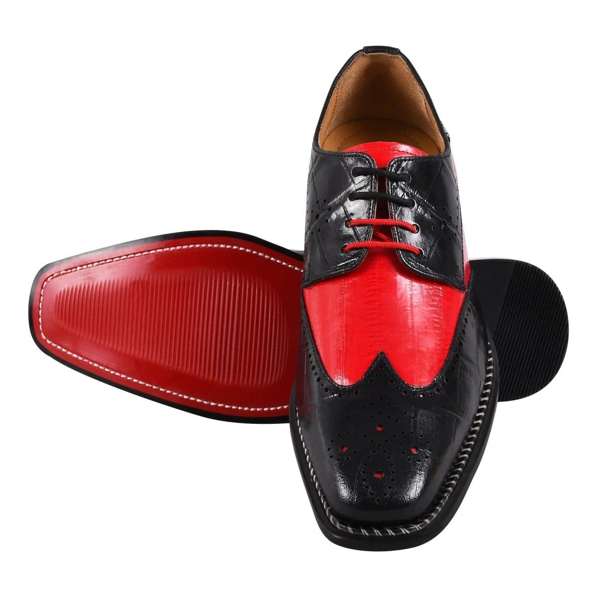 Liberty Zeno Boyka Leather Red Bottom Oxford Style Dress Shoes - Image 20