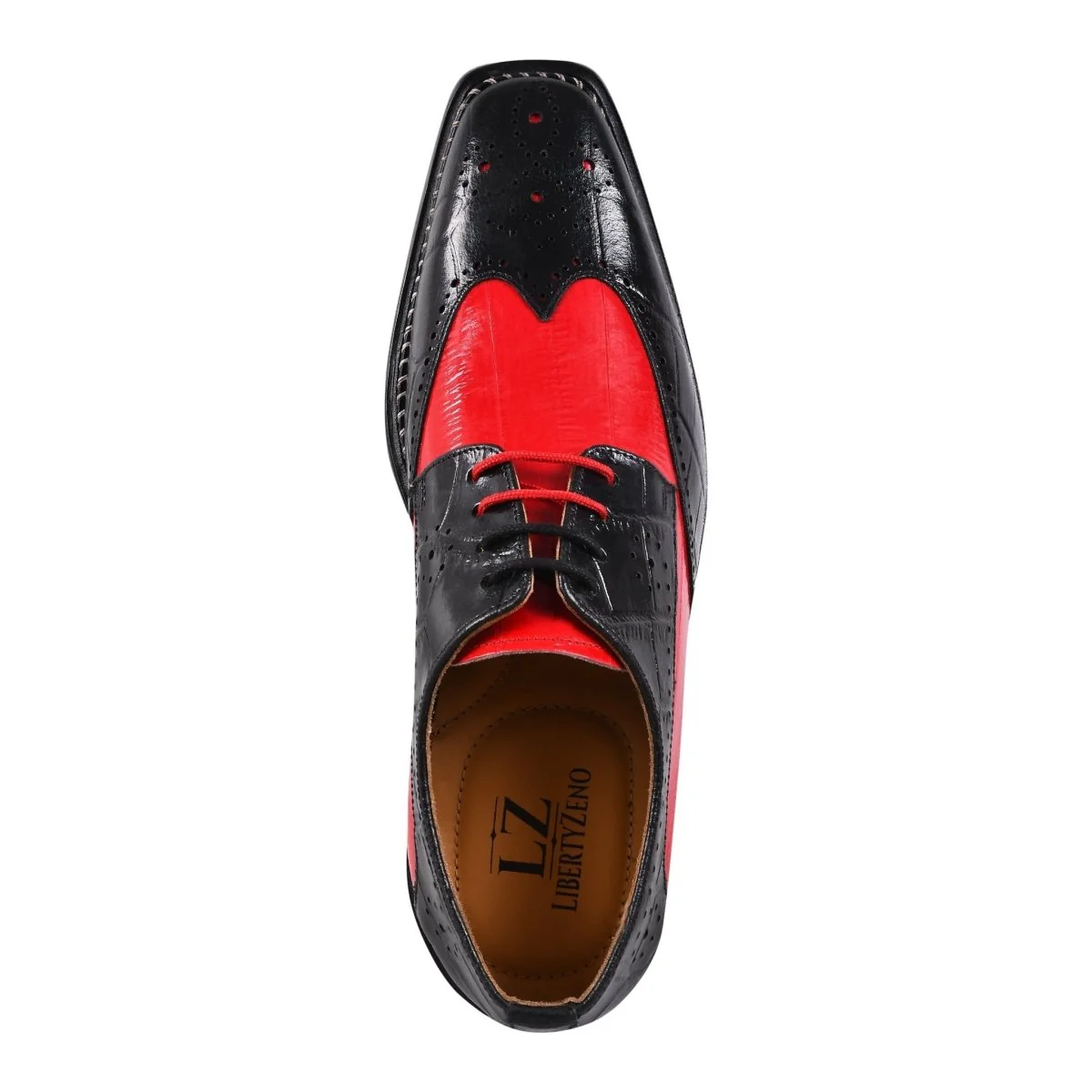 Liberty Zeno Boyka Leather Red Bottom Oxford Style Dress Shoes - Image 22