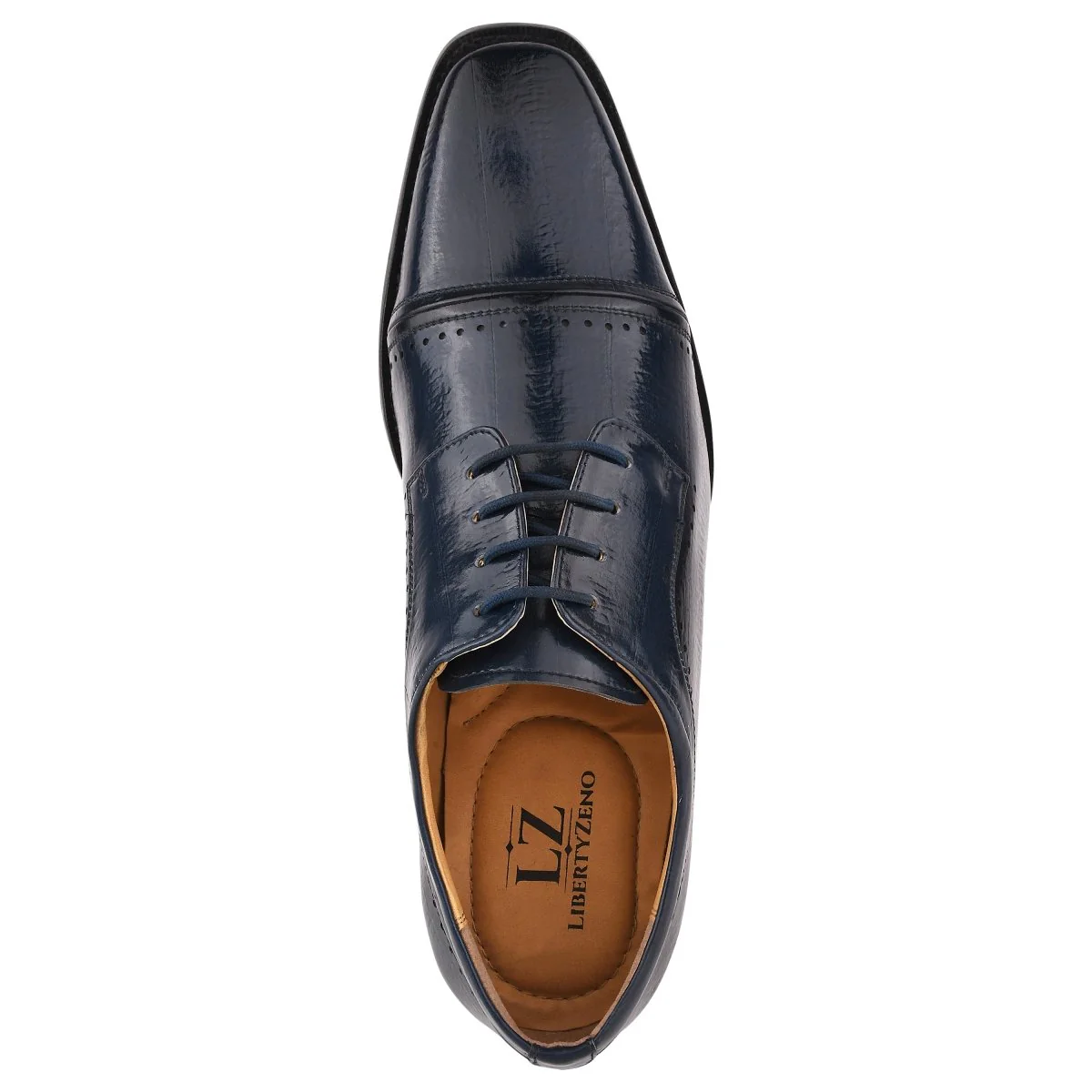 Liberty Zeno BRUCE Leather Oxford Style Dress Shoes - Image 35