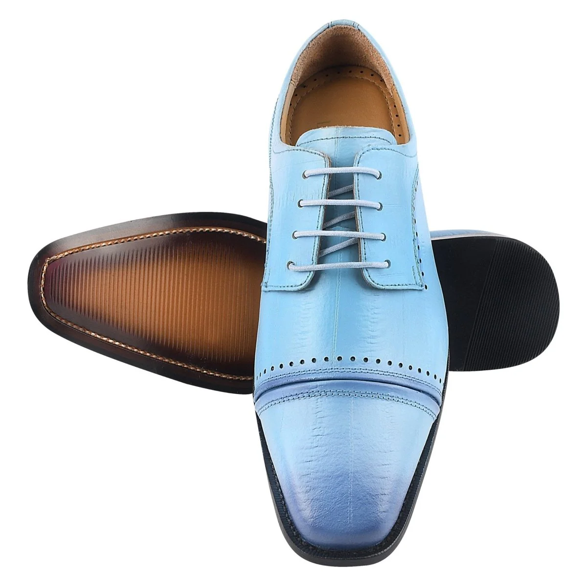 Liberty Zeno BRUCE Leather Oxford Style Dress Shoes - Image 66