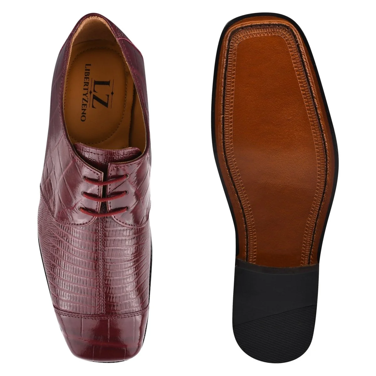 Liberty Zeno Casanova Leather Oxford Style Dress Shoes - Image 12