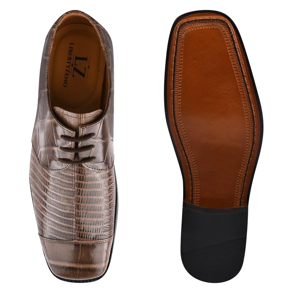 Liberty Zeno Casanova Leather Oxford Style Dress Shoes - Image 18